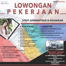 #ilb open recruitment merdeka motor toyota. Lowongan Kerja Pt Wira Megah Profitamas Desember 2018 Lowongan Kerja Kalimantan Tengah
