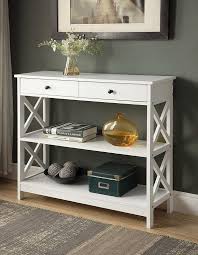 A Comprehensive Overview On Home Decoration In 2020 Console Furniture White Entryway Table White Console Table