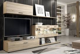 Vetro Oak Effect Tv Cabinet Entertainment Wall Unit P6dsrb Media units & tv stands.