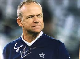 SCOTT LINEHAN Autographed 8x10 Photo Dallas Cowboys St. Louis Rams Signed  Auto