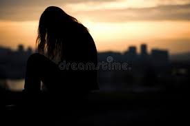 Girl Crying River Stock Illustrations ...