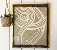 Love This Framed Original Piece On Burlap By Crawfordmodern The Simplicity Is What Draws My Eye Every Time I M In The Room With Original Piece Drawings Burlap