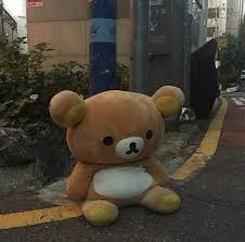 Aww Are You Lost Rilakkuma Wallpaper Rilakkuma Cute Love Memes Aesthetics digital wallpaper, vaporwave, kanji, chinese characters. pinterest
