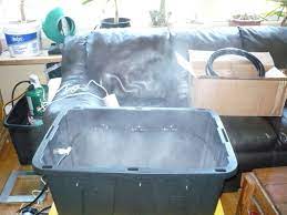 It uses a pump that can deliver about 2 gph but at pressures 80 psi and above. High Pressure Aeroponics Diy System Aeroponics Diy Aquaponics Aquaponics System
