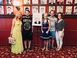 Sophia anne caruso, beetlejuice original broadway cast recording ensemble. See Sophia Anne Caruso Celebrate Her Sardi S Caricature With The Beetlejuice Family Broadway Buzz Broadway Com