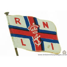A free resource aimed at lower primary aged children to teach them about what the different flags on a beach mean. K1c 26 Royal National Lifeboat Institute Rnli Flag Day Pin Badge