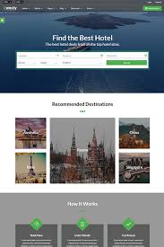 Premium Templates From Templatemonster Hotel Booking Website Hotel Website Templates Booking Website