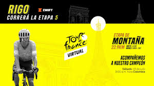 Directo tour de francia gráfico etapa 1. Tour De Francia Virtual Zwift Etapa 5 Rigoberto Uran Ef Youtube