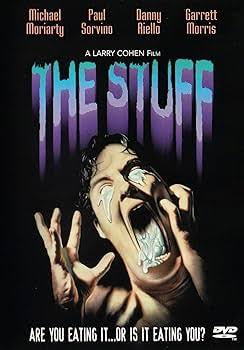 Amazon.com: The Stuff : Michael Moriarty, Andrea Marcovicci, Garrett  Morris, Paul Sorvino, Scott Bloom, Danny Aiello, Patrick O'Neal, James  Dixon, Alexander Scourby, Russell Nype, Gene O'Neill, Catherine Schultz,  Larry Cohen, Larry Cohen: