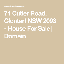 71 Cutler Road Clontarf Nsw 2093 House For Sale Domain Cutler Selling House Road