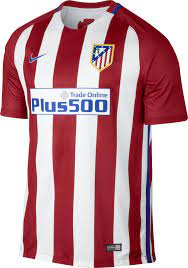 Keep support me to make great dream league soccer kits. Atletico Madrid 16 17 Home Kit Released Atletico Madrid Soccer Jersey Soccer Shirts