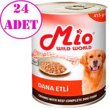 mio dana etli kopek konservesi 415 gr 24 adet 32109023 amazon pet center kopek amazonlar konserve