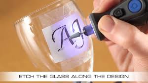 Note the firing pin hole in the face of the breech. How To Etch A Wine Glass With The Dremel Micro Glass Etching Diy Dremel Projects Engraving Glass Diy