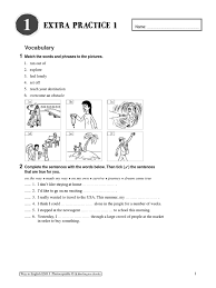 Burlington books 1 eso : Extra Practice Unit 1 3Âº Eso