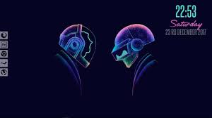 In compilation for wallpaper for daft punk, we have 20 images. Glowing Daft Punk Rainmeter Skin Youtube