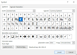 4 Ways To Insert Or Type The Euro Symbol In Word (€)