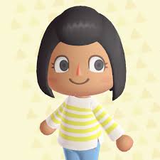 Lorsque vous commencez votre partie, vous rencontrez un chat bleu dans un train. All Hairstyles And Hair Colors Guide Animal Crossing New Horizons Wiki Guide Ign