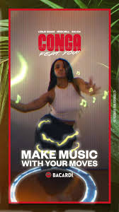 Leslie grace is the star of the upcoming film in the heights. Bacardi Urges Snapchatters To Show Off Their Conga Moves