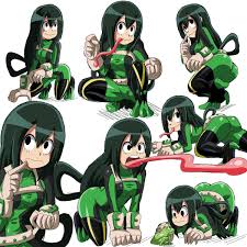 Pin Em Froppy Tsuyu Asui My Hero Academia
