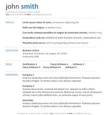 Blue Modern Job Resume Examples Sample Resume Templates Resume Template Free