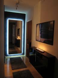 Ikea Mirror Transformed With Nightclub Chic Led Lighting Home Ideas Casa Muebles Casas Modernas Interiores Decoraciones De Casa