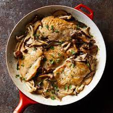 Creamy Chicken Mushrooms Recipe Recipes Creamy Chicken Healthy
