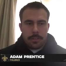 Saints FB Adam Prentice talks Klint Kubiak, new contract 3/14/24