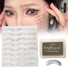 DHgate.com:Transparent Lower Lash Silicone Stamp for Natural-Looking  Eyelash Application with Precision