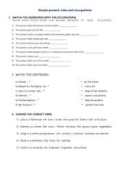 Maybe you would like to learn more about one of these? Simple Present Tense Free Activity