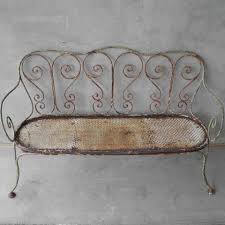 Zsazsa Bellagio French Shabby Rustic Vintage Wonderful Banc Jardin Objet Decoration Salon De Jardin