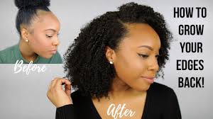 If you're interested in curly hairstyles for black women, then try curls or kinky curls. 10 Bloggers Share Tips On How To Grow Your Edges African Vibes Magazine