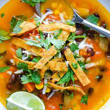 Easy Chicken Tortilla Soup Recipe The Kitchen Girl