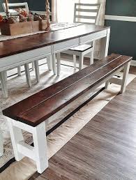 Please keep in mind the following: Diy Farmhouse Bench For Dining Table The Perfectly Imperfect Life