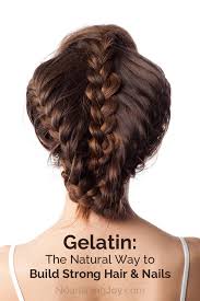 You'll note that i said you need to consume gelatin if you want to make your hair stronger and healthier. The 1 Reason We All Need To Eat More Gelatin Nourishing Joy