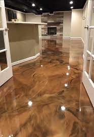 Distinctly valued for their durability, epoxy floors have a longer lifespan than many other floor types. Allstate Epoxy Floors Epoxy Floor Concrete Stained Floors Metallic Epoxy Floor
