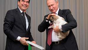 This breed in the 1600s was involved in dog fighting, which at the time was popular in japan. Vladimir Putin Cuddles New Puppy Named Verny