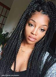 Voluminous Individual Braid Hairstyles Individual Braids Hairstyles Braids For Black Women Braided Hairstyles