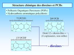 Selon leur degré de chloration, et selon des paramètres atmosphériques tels que la température, elles sont émises en phase gazeuse ou particulaire : Dioxines Et Pcbs Ppt Telecharger