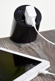Mein kabel management am schreibtisch! Mobile Aufbausteckdose Mit Strom Rj45 Und Usb 3 0 Steckdosen Schuko Steckdose Schuko