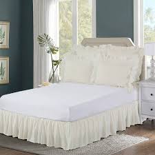 Bedroom design ideas and photos to inspire your next home decor project or remodel. Wrap Around Ruffled Bed Skirt Bed Maker S Target