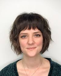 26 cutest layered bob with bangs for 2021 in 2021 choppy bob haircuts choppy bob hairstyles short hair styles