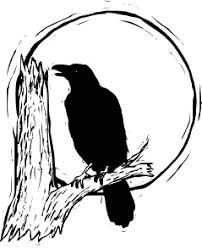 Free Full Moon Clipart Public Domain Halloween Clip Art Images And Graphics Unusual Art Crows Drawing Clip Art