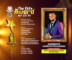 NAPAS Most supportive leader of the year