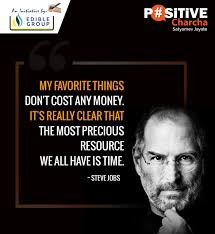 Money Is Very Useful Resource But Time Is The Most Valuable Thing Positive Charcha