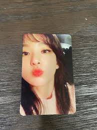Red Velvet Rookie Album Wendy Version With Seulgi Photocard