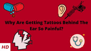 4 points · 8 years ago. Why Are Getting Tattoos Behind The Ear So Painful Youtube