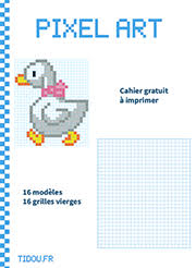 Cahier Pixel Art Facile Pour Enfants De 5 Ans Et Plus Cahier De Vacances Gratuit Cahier De Vacances Materiel Educatif Montessori