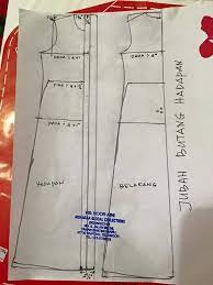 Jual baju akhwat grosir jubah cadar gamis pengantin butik. Pola Jubah Kurung Moden Kredit Cara Buat Pola Baju Facebook