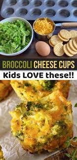 Broccoli Cheese Cups A Quick Easy Healthy Snack Idea For Kids Recipe Healthy Snacks Easy Easy Homemade Snacks Healthy Snacks