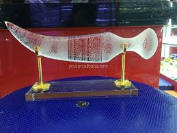 سيف محفور بسكين كريستالي خانجار,هدية عربية تذكارية - Buy خناجر كريستال ،  خنجر كريستال Product on Alibaba.com